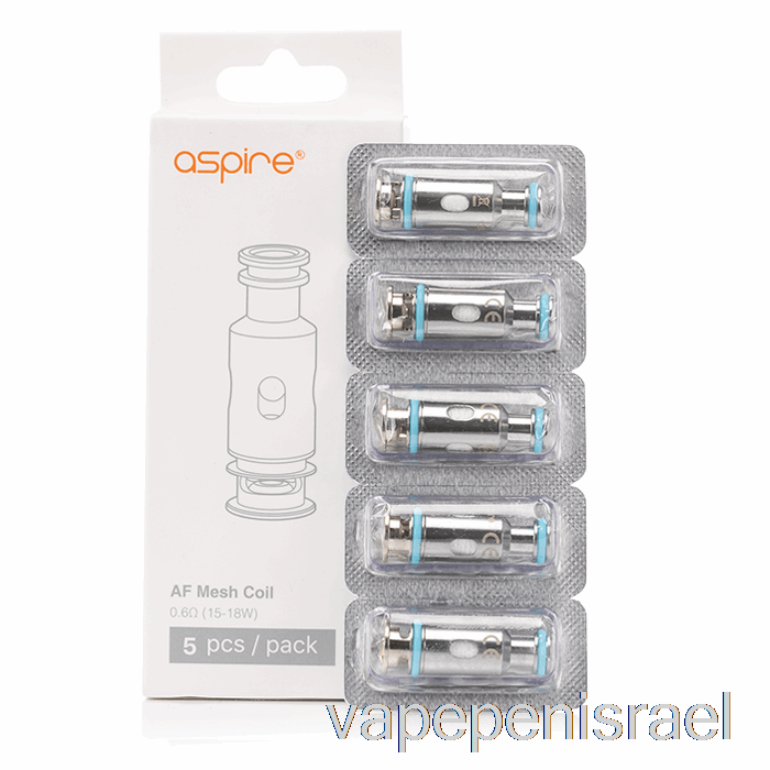 סלילי חלופי Vape Israel Aspire Af חד פעמי 0.6ohm רשת סלילי